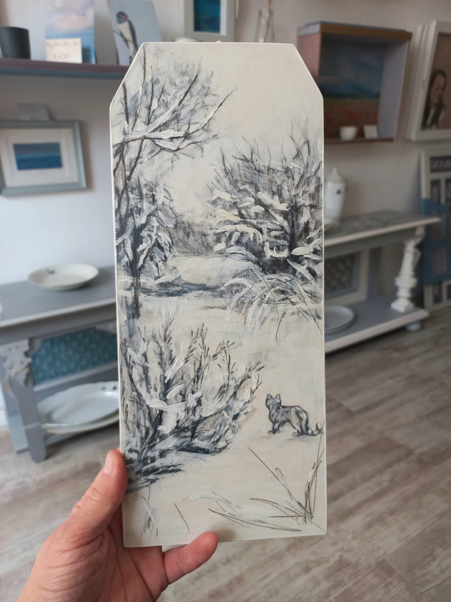 Garten im Schnee – Bild 3